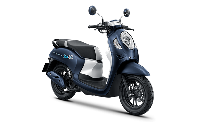 Scoopy Club12 Blue-White - BKK Bike Rental